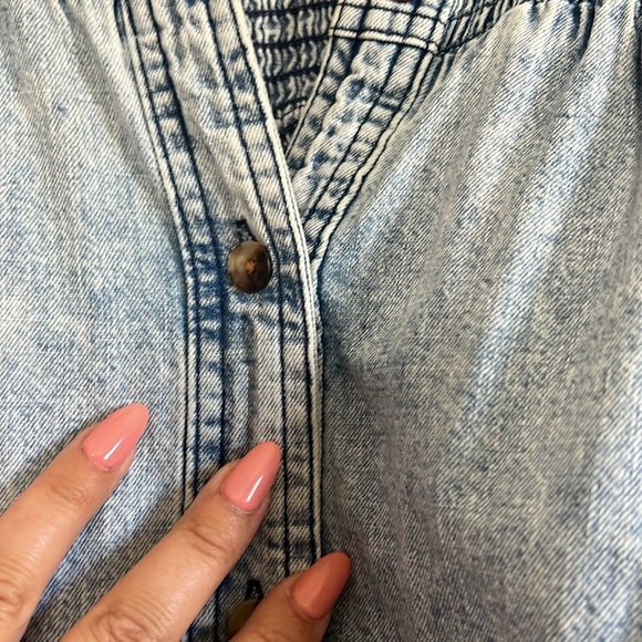 Free People Vanessa Denim Tunic - Picture 5 of 7